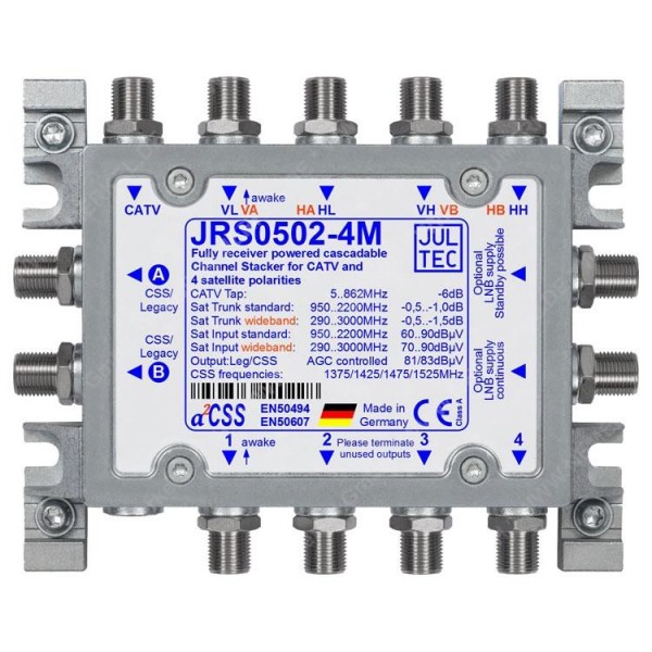 JRS 0502-4M, Einkabelumsetzer, ohne NT...