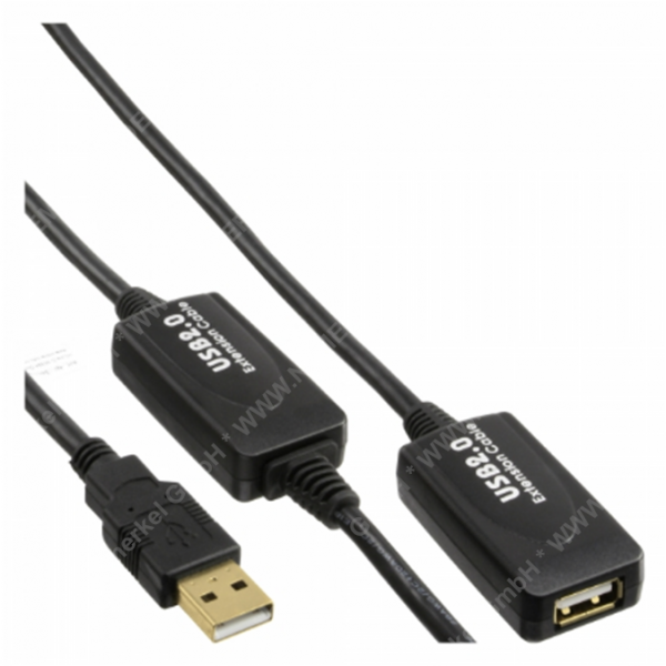 USBAV2.0-AA-20.0 USB2.0 Verlängerung 20m aktiv