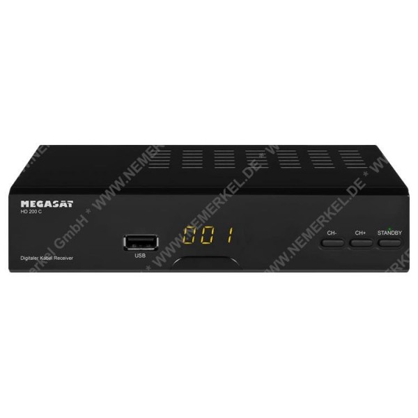 Megasat HD 200 C HDTV-Kabel-Receiver...
