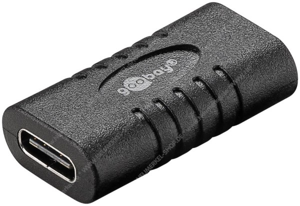USB-C™ Adapter USB-C™ auf USB-C™, schwarz