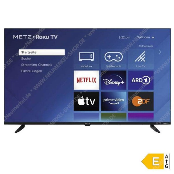 METZ blue, 40MTE3001Z, 40 Zoll, LED-Fernseher...