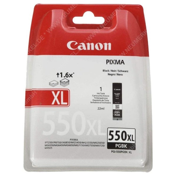 Canon PGI-550XL PGBK, sw...