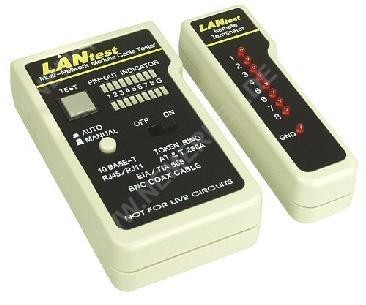 InLine® Tester für RJ45 Kabel mit 9 LED's