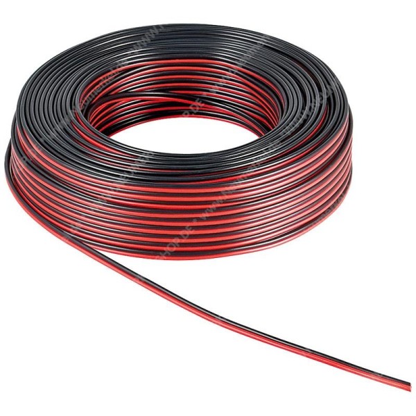 Lautsprecherkabel 4,0 rot/schwarz 10 Meter Bund
