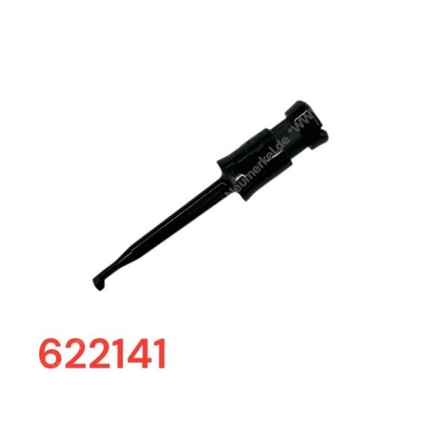 KLEPS 2 schwarz Klemmprüfspitze für 2mm System