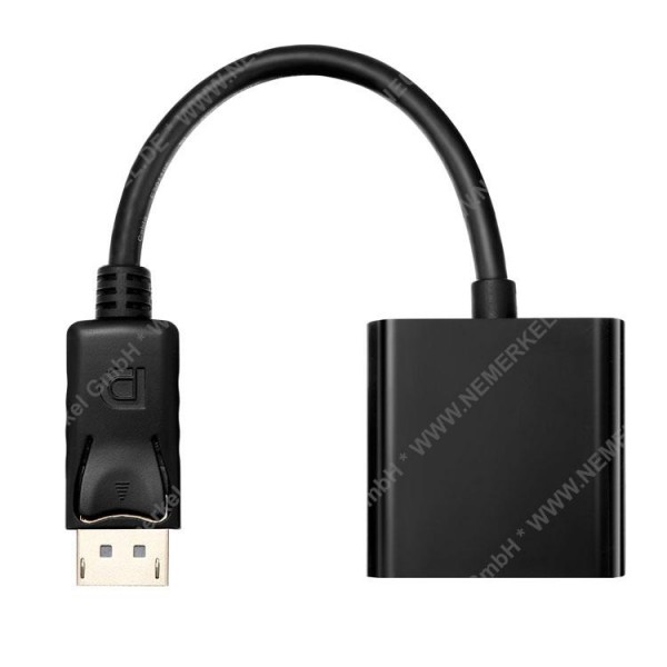 DisplayPort/DVI Adapter 1080p 0,10m