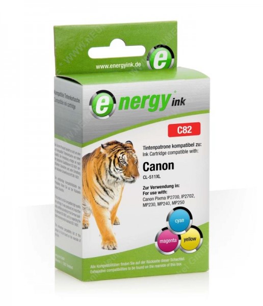 C 82 Energy Ink Canon CL-510 color