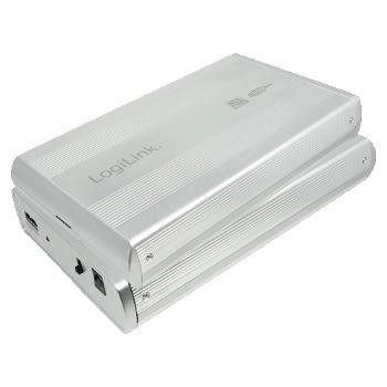 LogiLink USB2.0-SATA 3,5" Gehäuse ALU