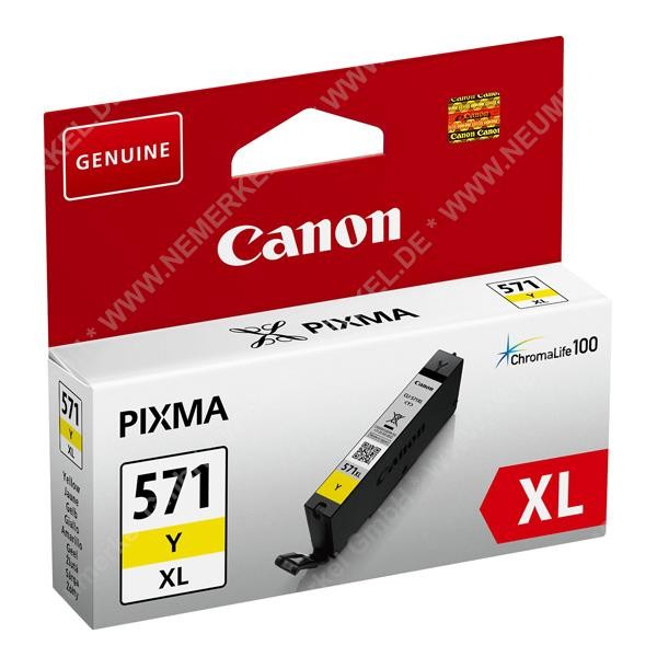 Canon CLI-571Y XL Tinte yellow 11ml