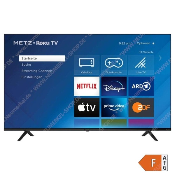 METZ blue, 43MUF6001Z, 43 Zoll, LED-Fernseher...