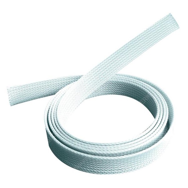 Kabelschlauch Polyester 1,80m Weiß
