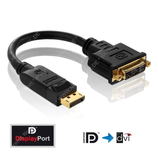 DisplayPort/DVI Adapter - PureInstall 0,10m