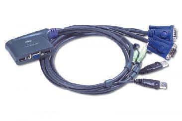 Aten CS62U KVM Switch 2xVGA/USB+Audio