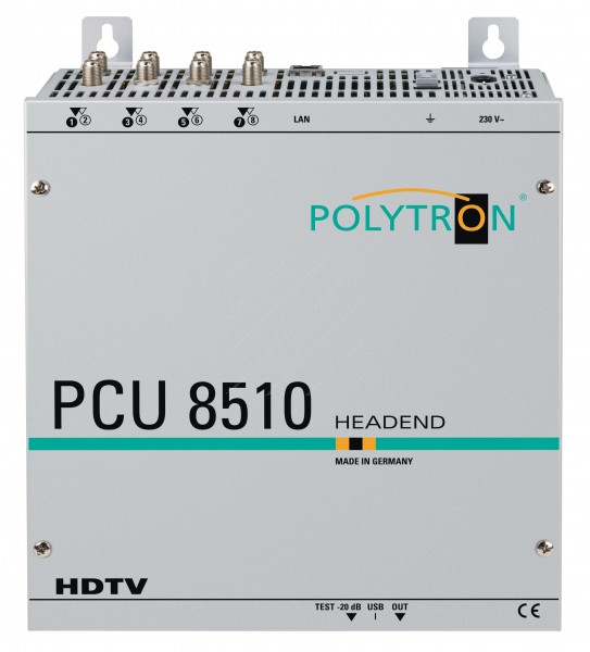 PCU 8510 Kompakt Kopfstelle, DVB-S2 in DVB-C ...