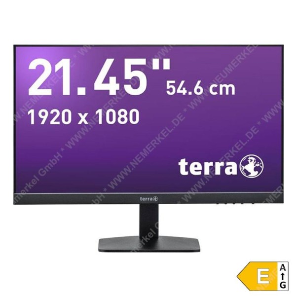 terra LED 2227W, 21,5 Zoll TFT-Display, sw...