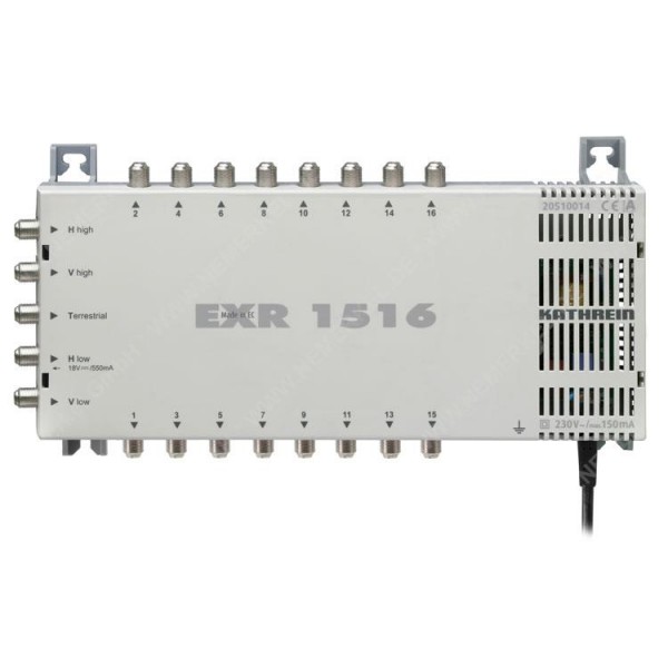 EXR 1516 Umschaltmatrix 5 auf 16…