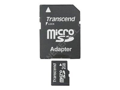 Micro Secure Digital Card 2GB Transcend
