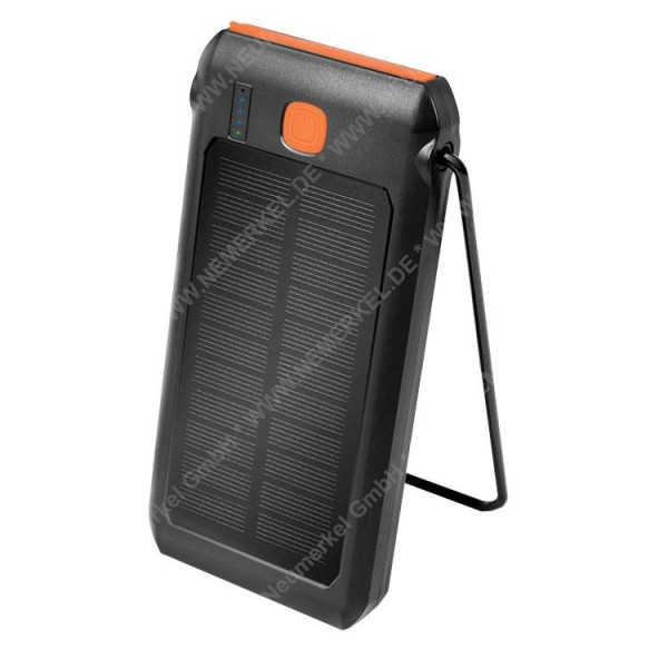 Powerbank, 10.000mAh, Solar, Taschenlampe...