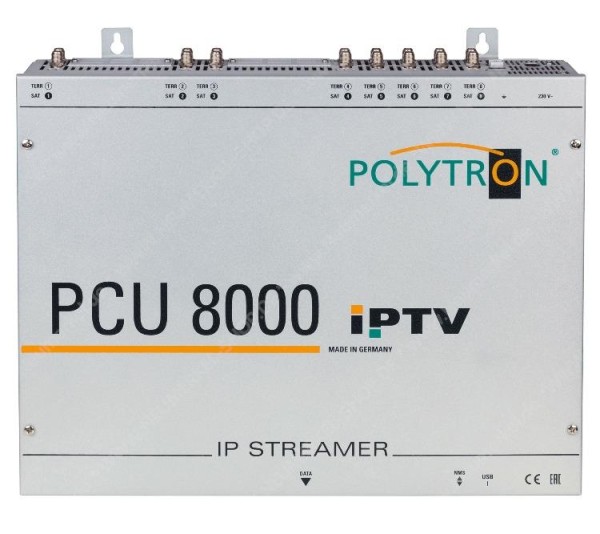PCU 8130 IP Kopfstelle, DVB-S2 in IP ...