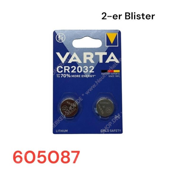 CR 2032 L 2BP Lithium-Batterie 3-Volt...