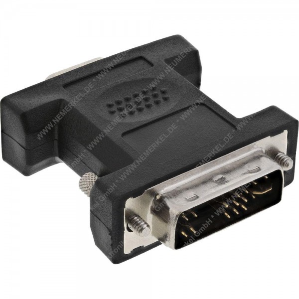DVI Adapter DVI 24+5-Stecker auf VGA-Buchse