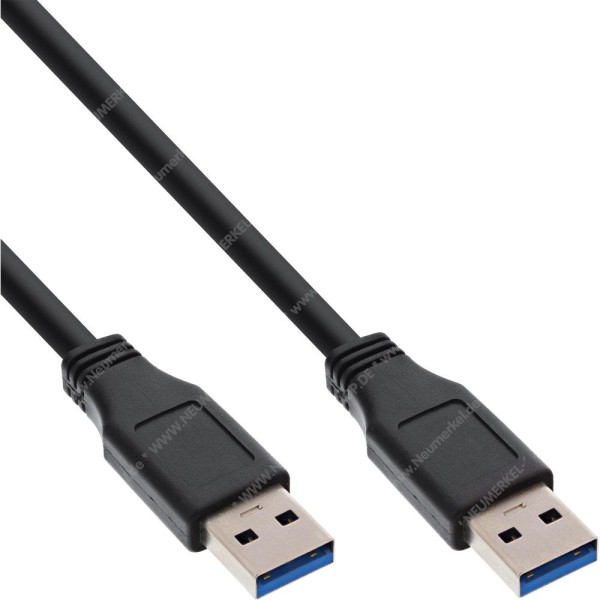 USB 3.2 AA Anschlußkabel 5,0m schwarz