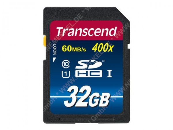 Secure Digital Card 32GB Transcend Class 10