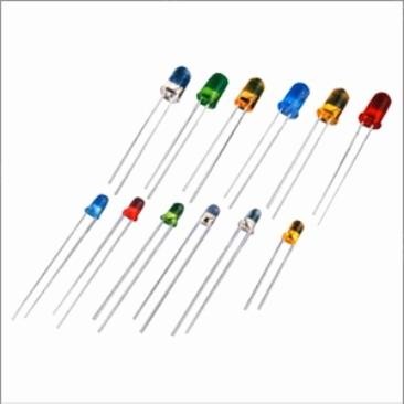 LED 5mm rot 5mm diffused 2V/ 2mA low current