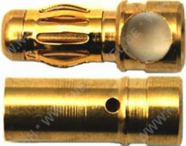 3,5mm Goldverbinder 1 Paar (Stecker & Buchse)