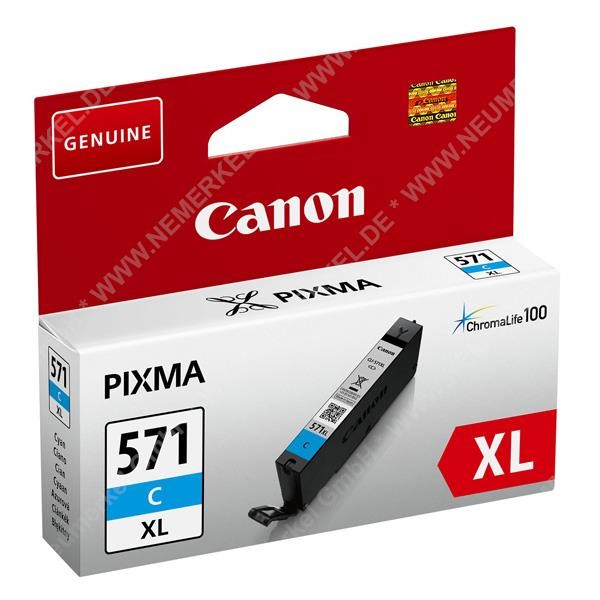 Canon CLI-571C XL Tinte cyan 11ml