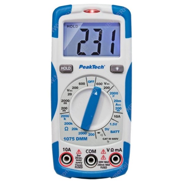 PeakTech 1075 Digital-Multimeter...