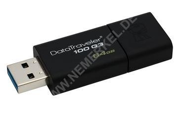 USB PEN-DRIVE 64GB USB3.0 KINGSTON