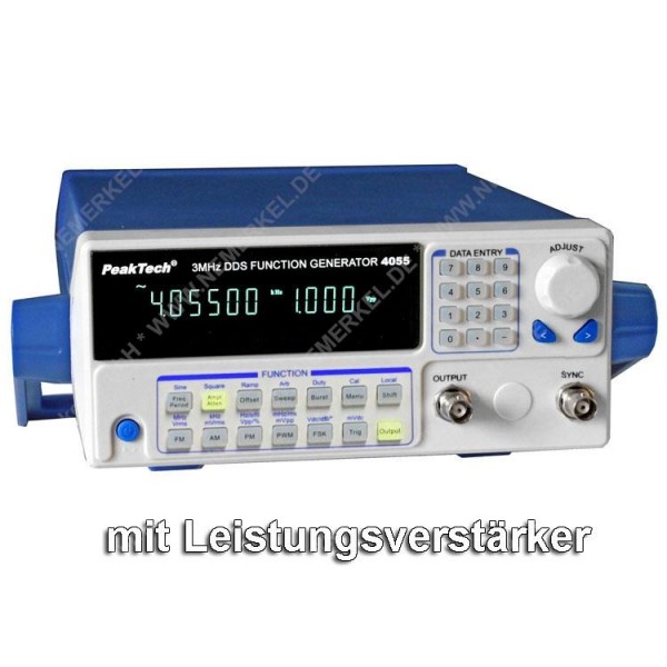 PeakTech 4055 MV DDS Funktionsgenerator 10 µHz ...