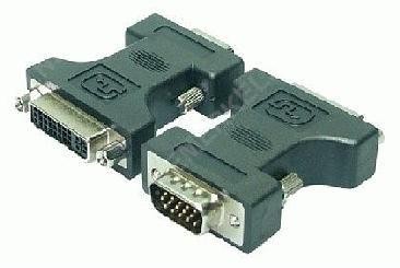 DVI Adapter DVI 24+5-Buchse auf VGA-Stecker