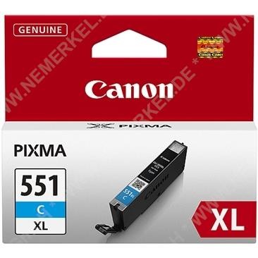 Canon CLI-551C XL Tinte cyan 11ml