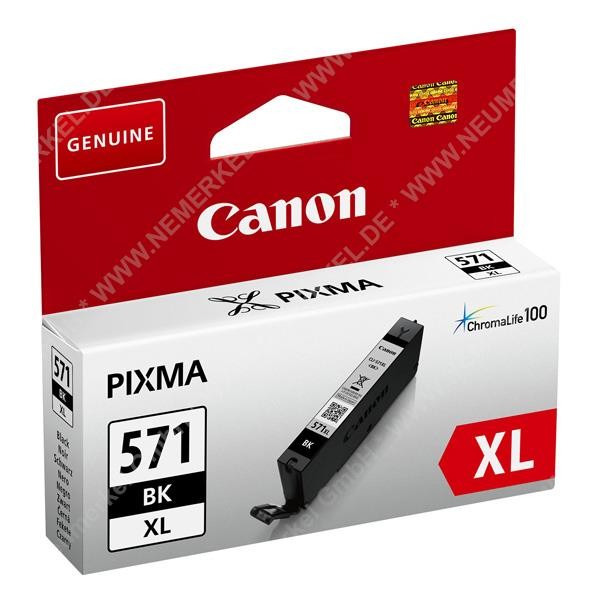 Canon CLI-571BK XL Tinte schwarz 11ml