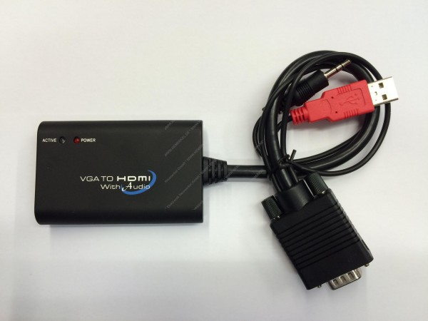 HDK 211 VGA & Audio zu HDMI Wandler, e + p