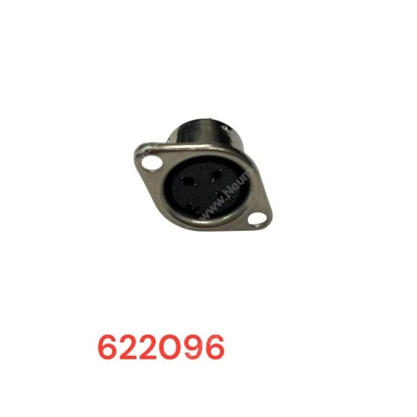 MAB 3 S DIN-Einbaubuchse 3-polig noname