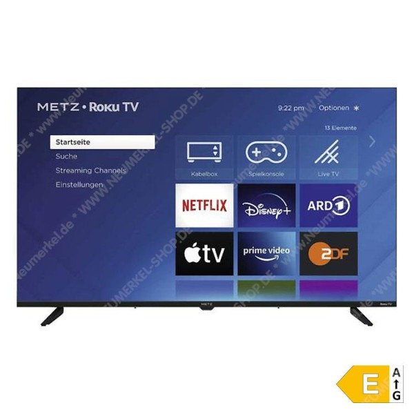 METZ blue, 32MTE3001Z, 32 Zoll LED-Fernseher...