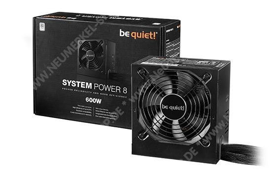 BE QUIET NETZTEILSYSTEM POWER 600 WATT CM