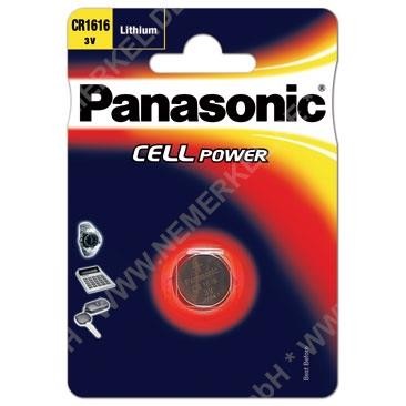 CR 1616 L/1BP Lithium-Batterie 3-Volt Panasonic
