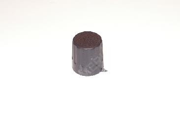 Knopf für 4mm Poti JAC 124 schwarz mit weisser