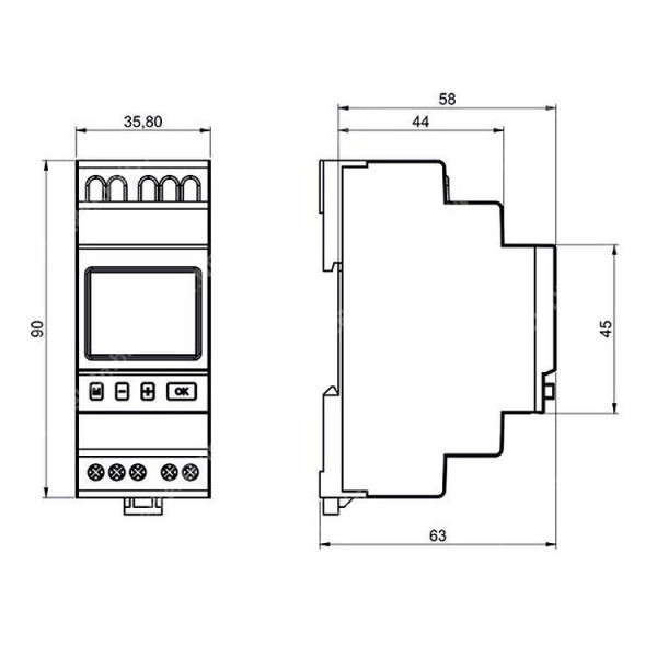 Schaltuhr für Reiheneinbau, elektronisch...