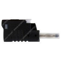 Sicherheits Labor-Bananenstecker 4mm, sw... Sicherheits Labor-Bananenstecker 4mm, sw...