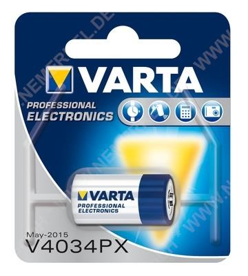 V 4034 PX Alkaline 6V Varta, 4 LR 44