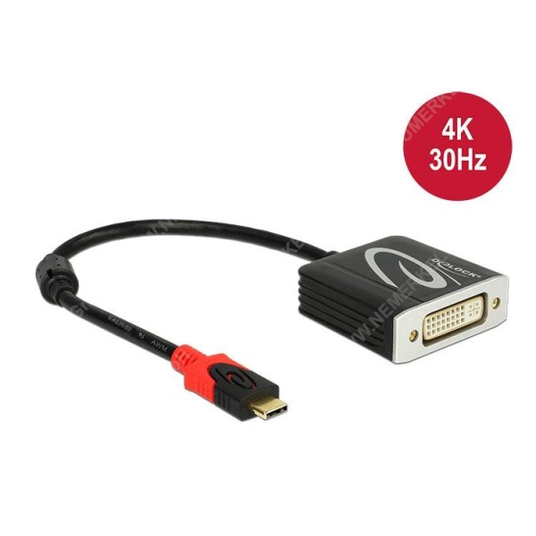 Delock Adapter USB 3.1 Type-C Stecker > DVI Buchse